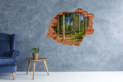 Fototapeta diera na stenu 3D Panorama lesné