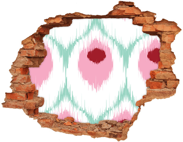 Diera 3D fototapeta na stenu Zvuková ilúzia v betóne