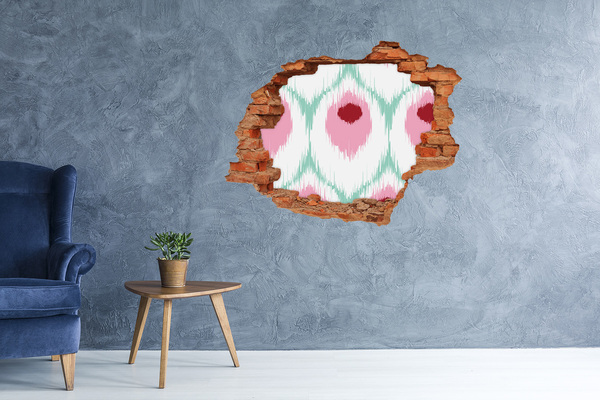 Diera 3D fototapeta na stenu Zvuková ilúzia v betóne