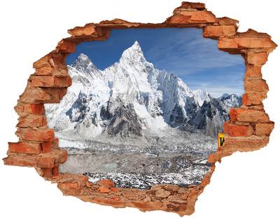 Diera 3D foto tapeta nálepka Mount everest