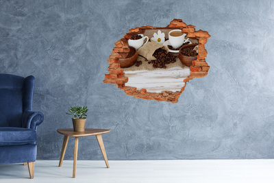 Nálepka fototapeta 3D výhľad Káva v prírodnom prostredí