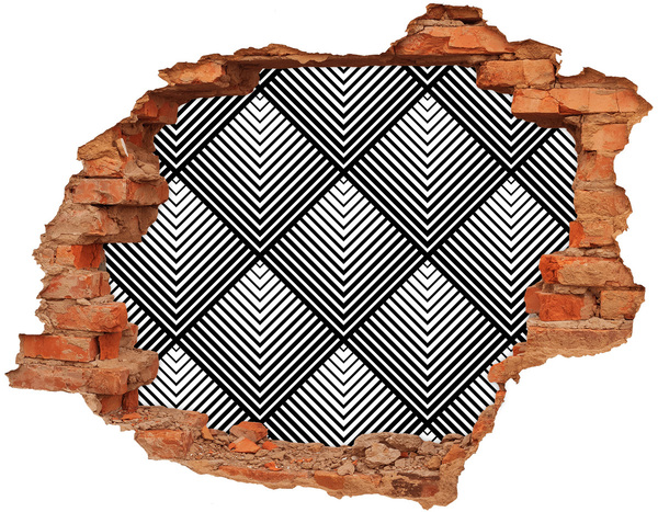 Samolepiaca nálepka Geometria v šrotu