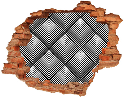 Samolepiaca nálepka Geometria v šrotu