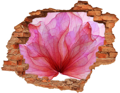 Diera 3D fototapeta nálepka Ružový kvet
