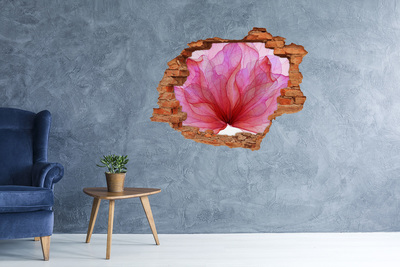 Diera 3D fototapeta nálepka Ružový kvet