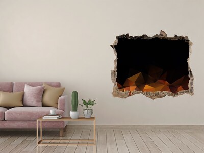 Díra 3D foto tapeta nálepka Vnútro sopky