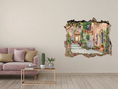 Fototapeta díra na zeď Očarujúce mestečko v Toskánsku