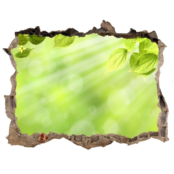 Samolepící nálepka fototapeta Zelený raj za múrom