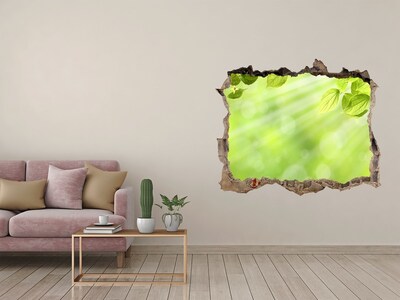 Samolepící nálepka fototapeta Zelený raj za múrom