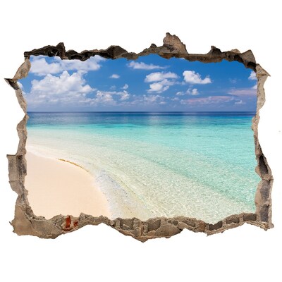 Samolepící nálepka Pláž na maldivách