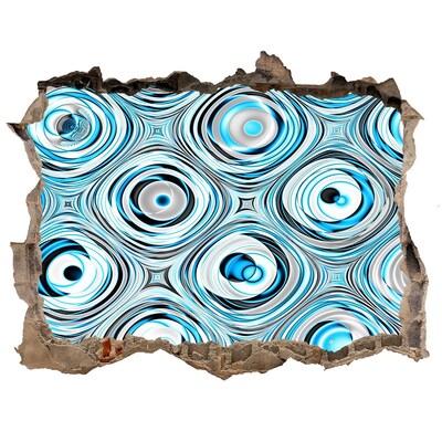 Fototapeta díra na zeď Vodné víry v betóne