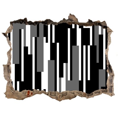 Fototapeta díra na zeď Moderné umenie na stene