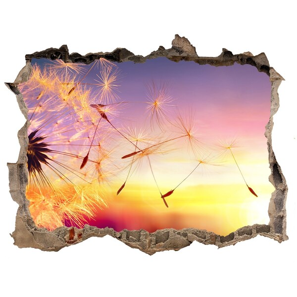 Fototapeta nálepka na zeď Kvetinové sny pri západe slnka