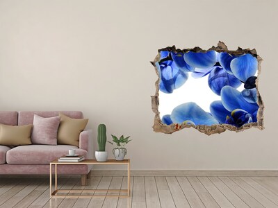 Fototapeta nálepka na zeď Modrá orchidea