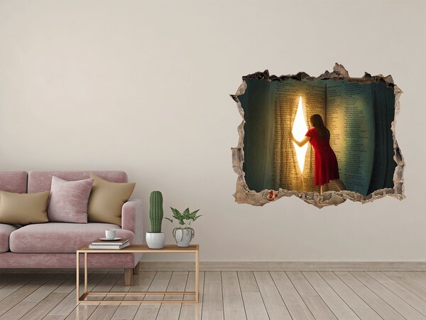 Fototapeta díra na zeď Diera v realite