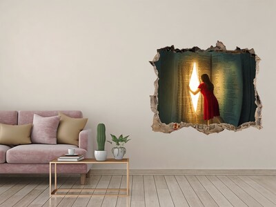 Fototapeta díra na zeď Diera v realite