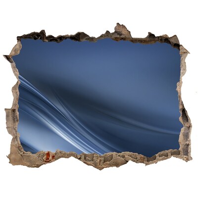 Samolepící díra na stěnu Diera v stene s výhľadom na oblohu