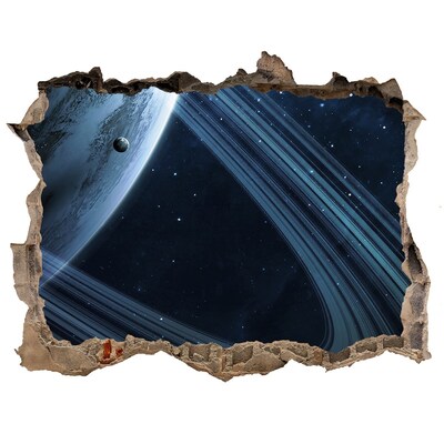 Foto fotografie díra na zeď Priestorová diera v stene