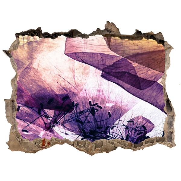 Samolepící nálepka fototapeta Kvetinový svet za múrmi