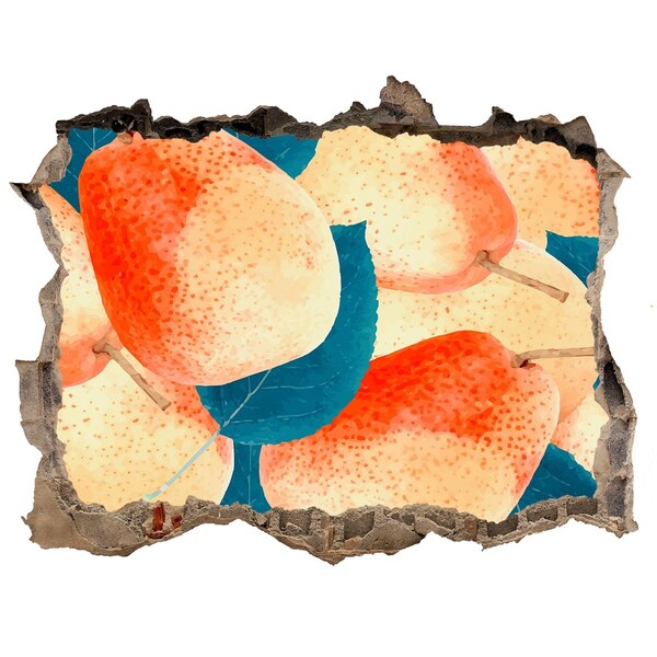 Samolepící nálepka beton Ovocný raj za múrom