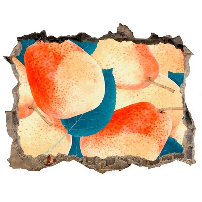 Samolepící nálepka beton Ovocný raj za múrom