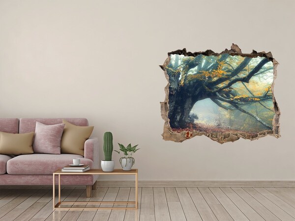 Fototapeta nálepka na zeď Začarovaný les vo svojom jesennom rúchu