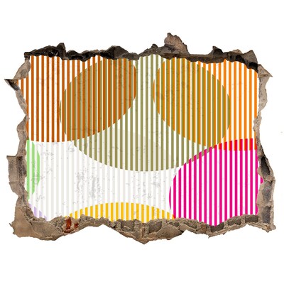 Fototapeta díra na zeď Abstraktná diera v stene