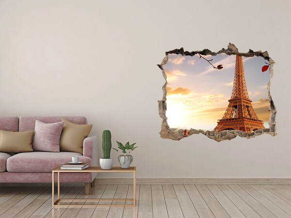 Fototapeta díra na zeď 3D Eiffelova veža v paríži