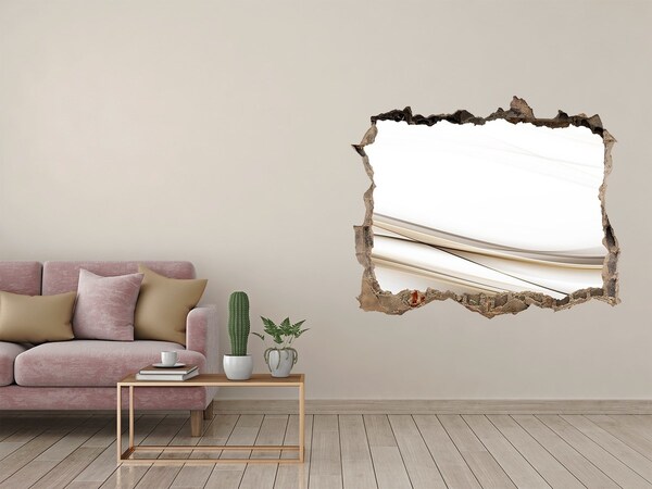 Díra 3D fototapeta nálepka Ilúzia otvoreného priestoru