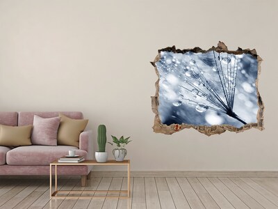 Samolepící nálepka Kvapky rosy na púpave