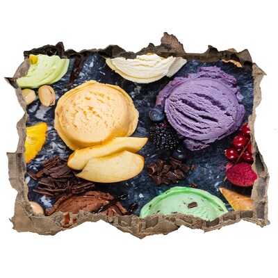 Nálepka díra na zeď Ľadové šialenstvo