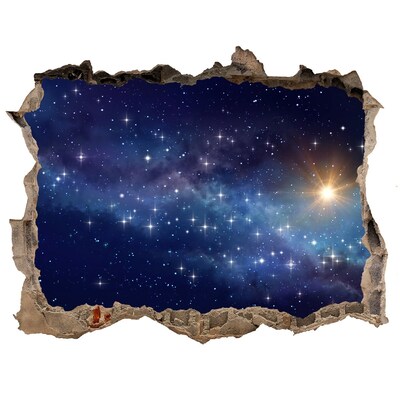 Foto fotografie díra na zeď Galaxie