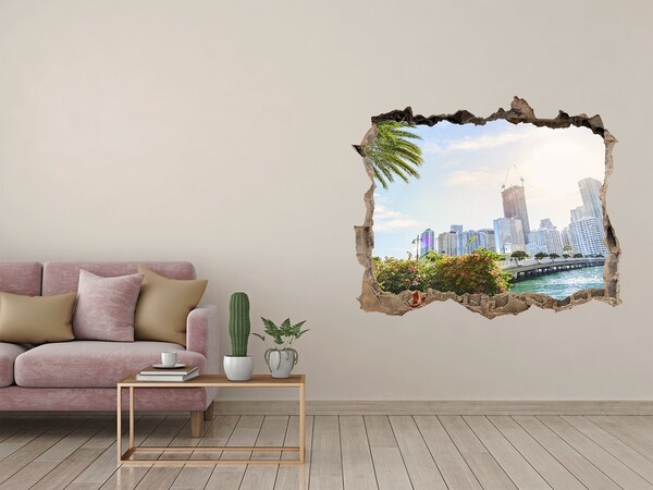 Fototapeta díra na zeď 3D Miami usa