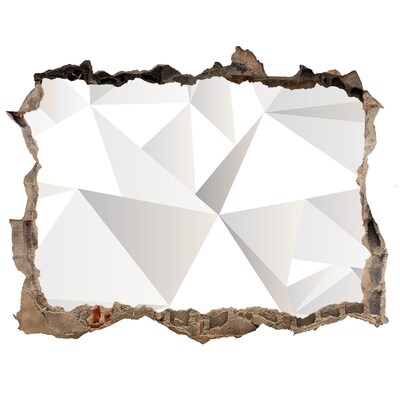 Samolepící díra na stěnu Krištáľová diera v stene