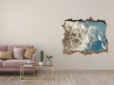 Samolepící nálepka na zeď Púpavy proti oblohe