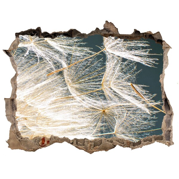 Samolepící nálepka Kvetinová krajina za dierou