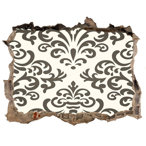 Fotoobraz díra na stěnu Elegantný vzor na stene