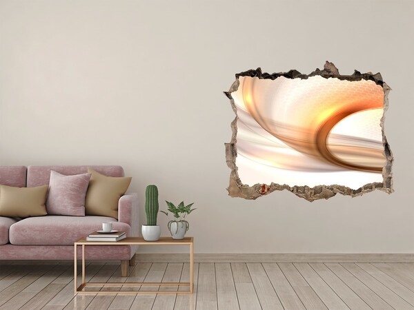 Díra 3D fototapeta nálepka Moderný interiérový dizajn