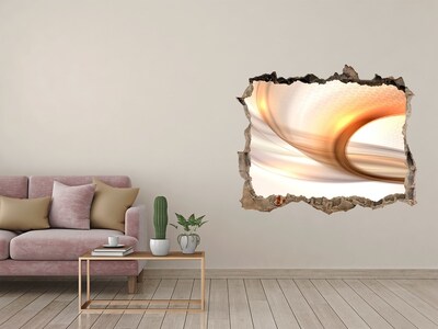 Díra 3D fototapeta nálepka Moderný interiérový dizajn