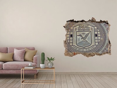 Fototapeta díra na zeď Sopot – Zakrytie mestskej kanalizácie