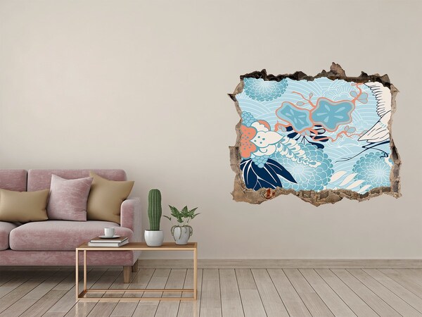 Díra 3D fototapeta nálepka Podvodný svet koralov