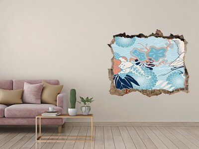 Díra 3D fototapeta nálepka Podvodný svet koralov