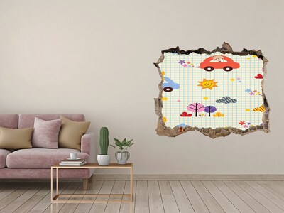 Samolepící nálepka na zeď Detský svet plný radosti