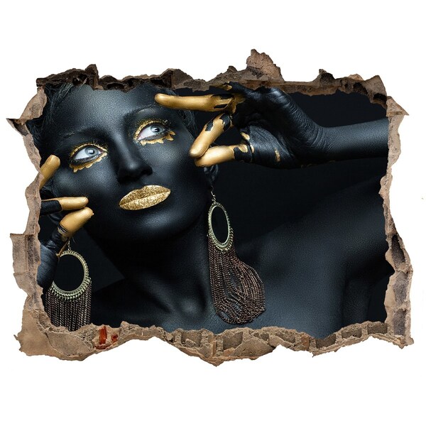 Fototapeta díra na zeď Zlaté tajomstvo v ruinách