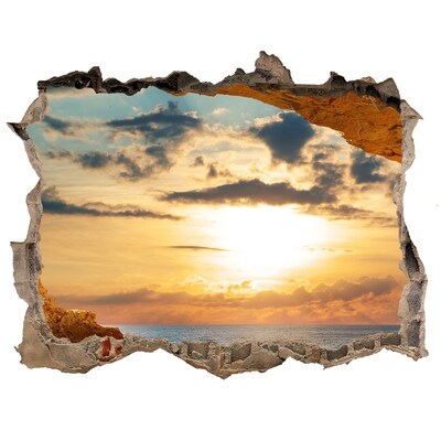 Nálepka fototapeta 3D výhled Grotto sea
