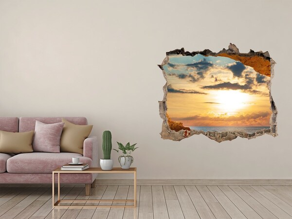 Nálepka fototapeta 3D výhled Grotto sea
