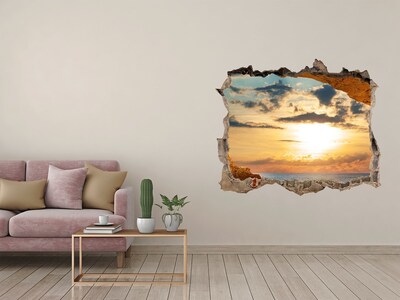 Nálepka fototapeta 3D výhled Grotto sea