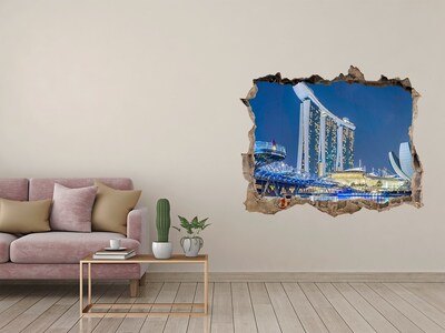 Nálepka fototapeta 3D na zeď Moderná architektúra v Singapure