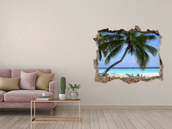 Nálepka fototapeta 3D výhled Tropické pláže