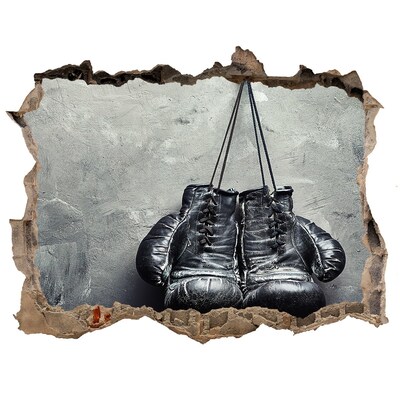 Fototapeta díra na zeď 3D Boxerské rukavice
